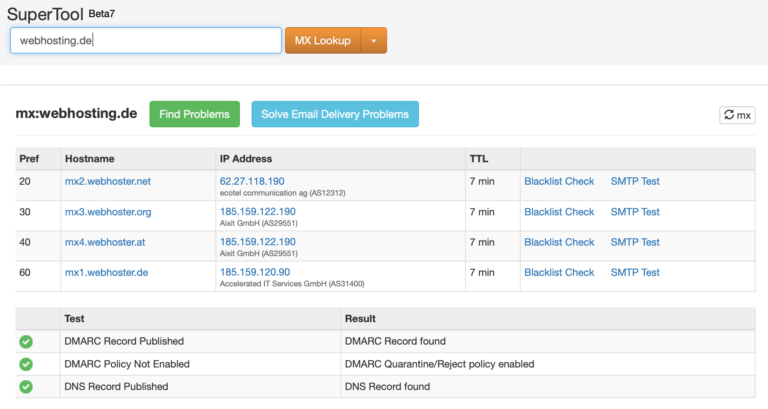 DKIM und DMARC Eintrag erstellen mit Spamschutzgateway
